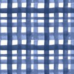 Gingham Bleu