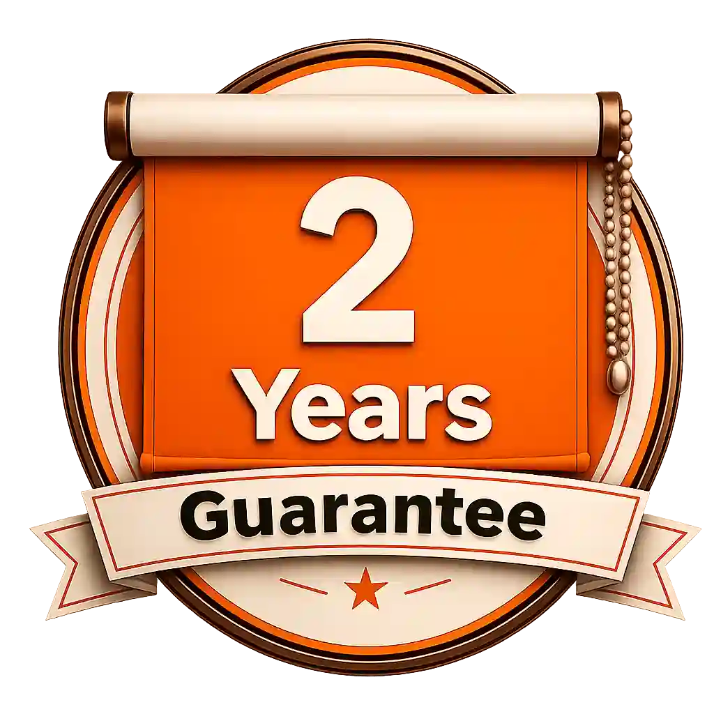 Two Years Factory Warranty