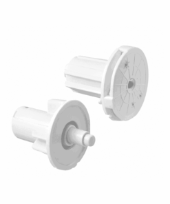 Indoor Roller Controller and Spring Pin Set – White (2 Pieces)