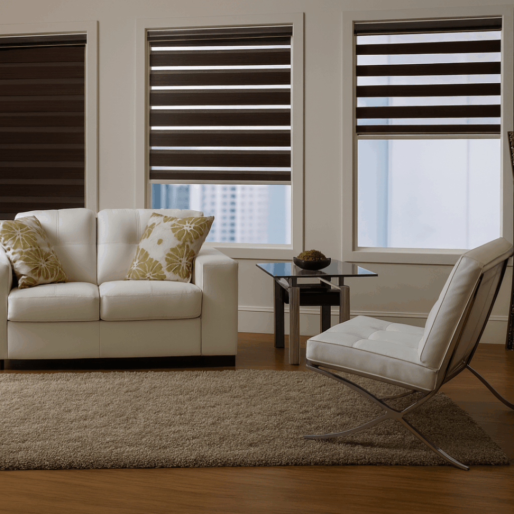 double roller / zebra blinds