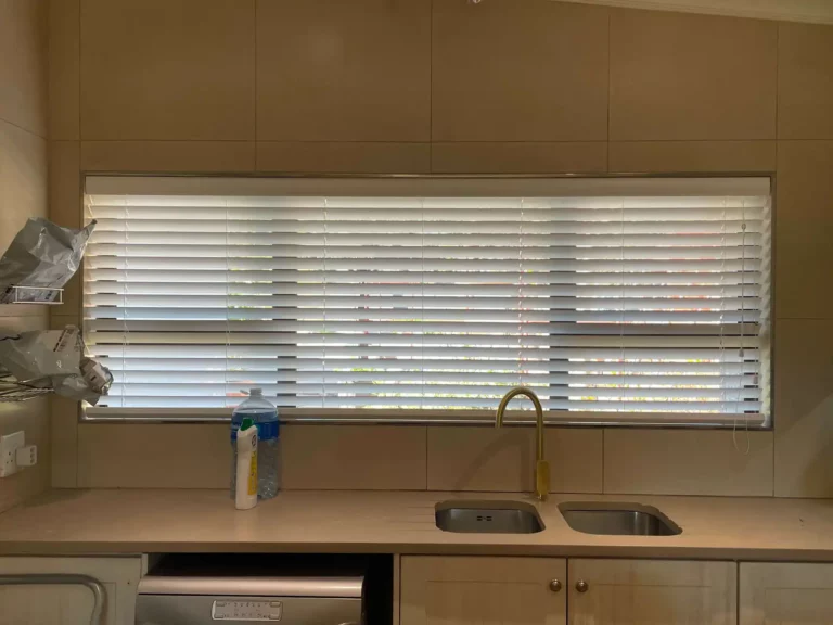 customer blinds installation - plaswood - white - timeless - smooth finish (white)