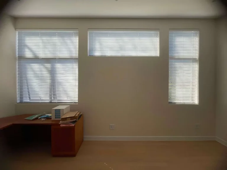customer blinds installation - plaswood - white - timeless - smooth finish (white)